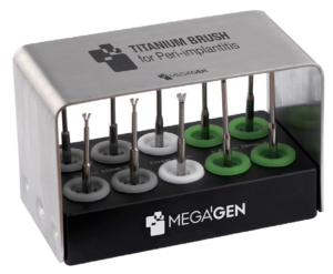 MegaGen Titanium Brush Set